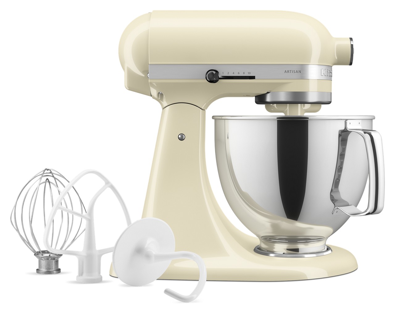 Artisan® Series 5 Quart Tilt-Head Stand Mixer - Almond Cream
